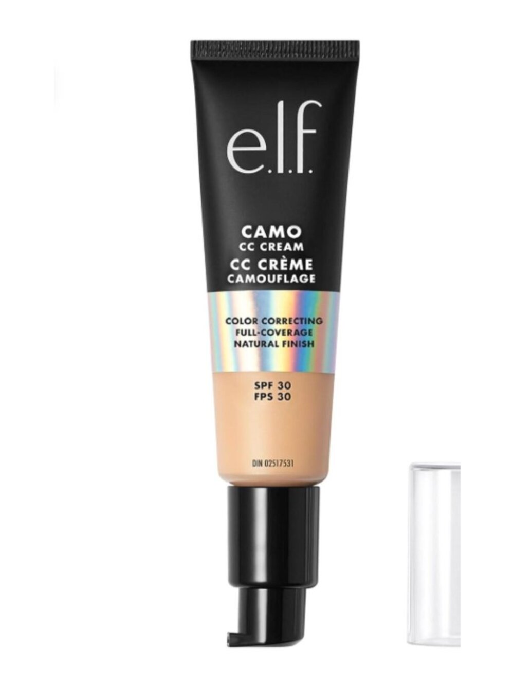 e.l.f. Camo CC Cream SPF 30 Full Coverage Semi-Matte Color Correcting - LIGHT 24
